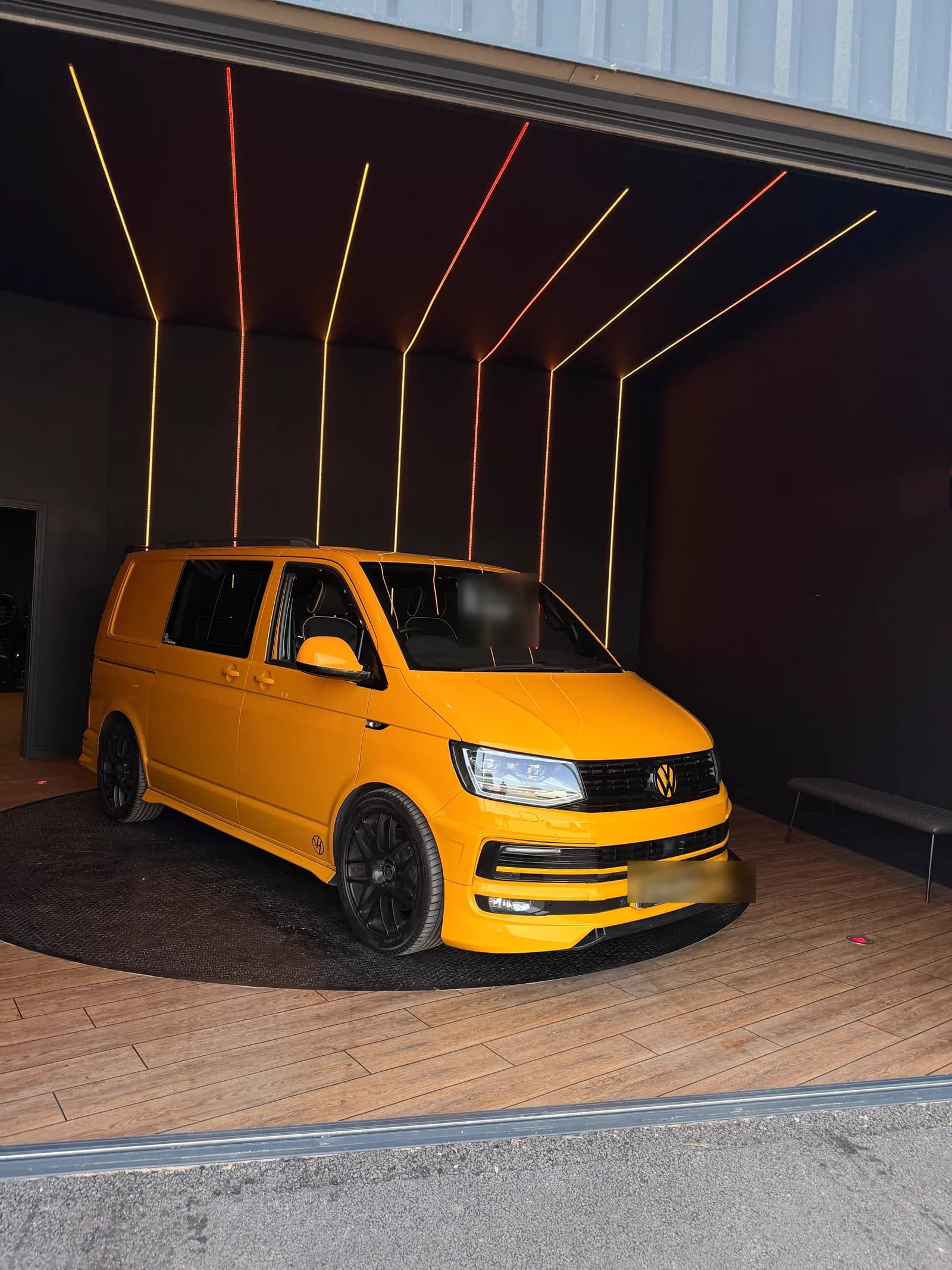 Anonymized Australian CTA45-3 indoor showroom installation